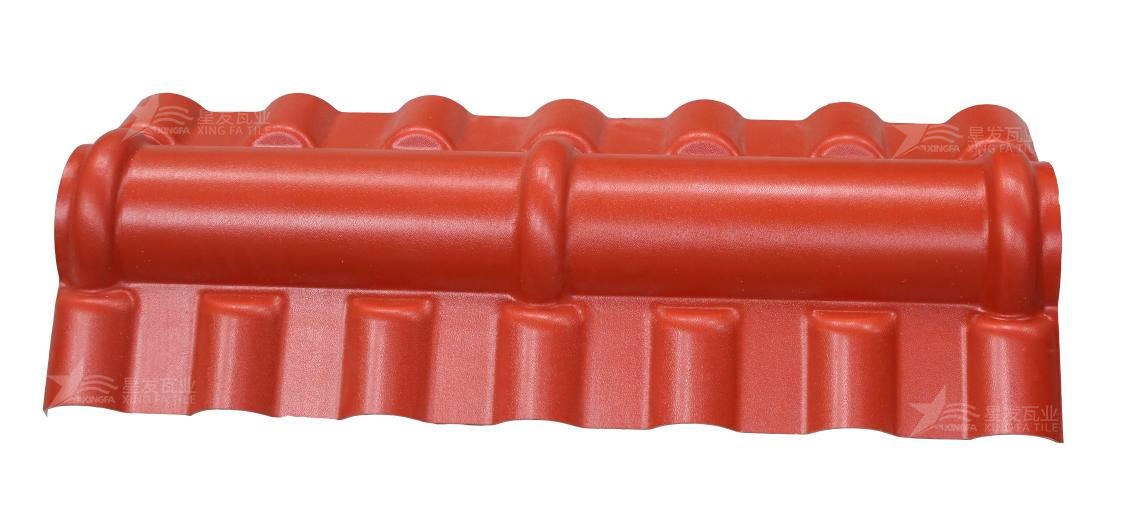 關于合成樹脂瓦正脊瓦寬度、規(guī)格、形狀的介紹。