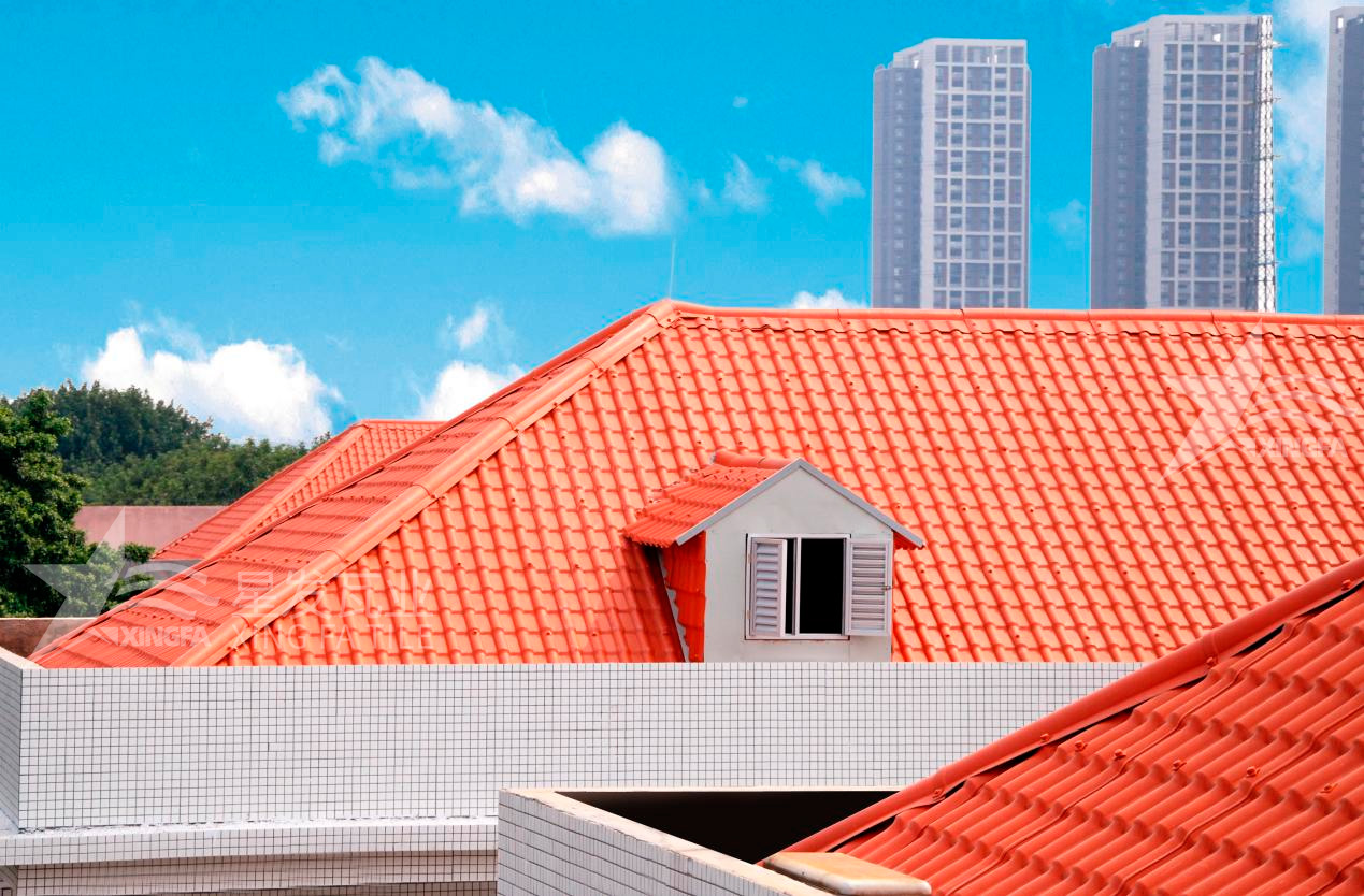 屋面建材首選--合成樹脂瓦，都用在哪里了？