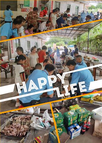 星發(fā)樹脂瓦廠家，組織一次全體員工集體活動(dòng)。星發(fā)精神，服務(wù)社群。